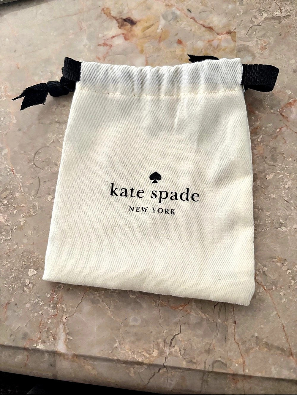 kate spade Drawstring Jewelry Pouch